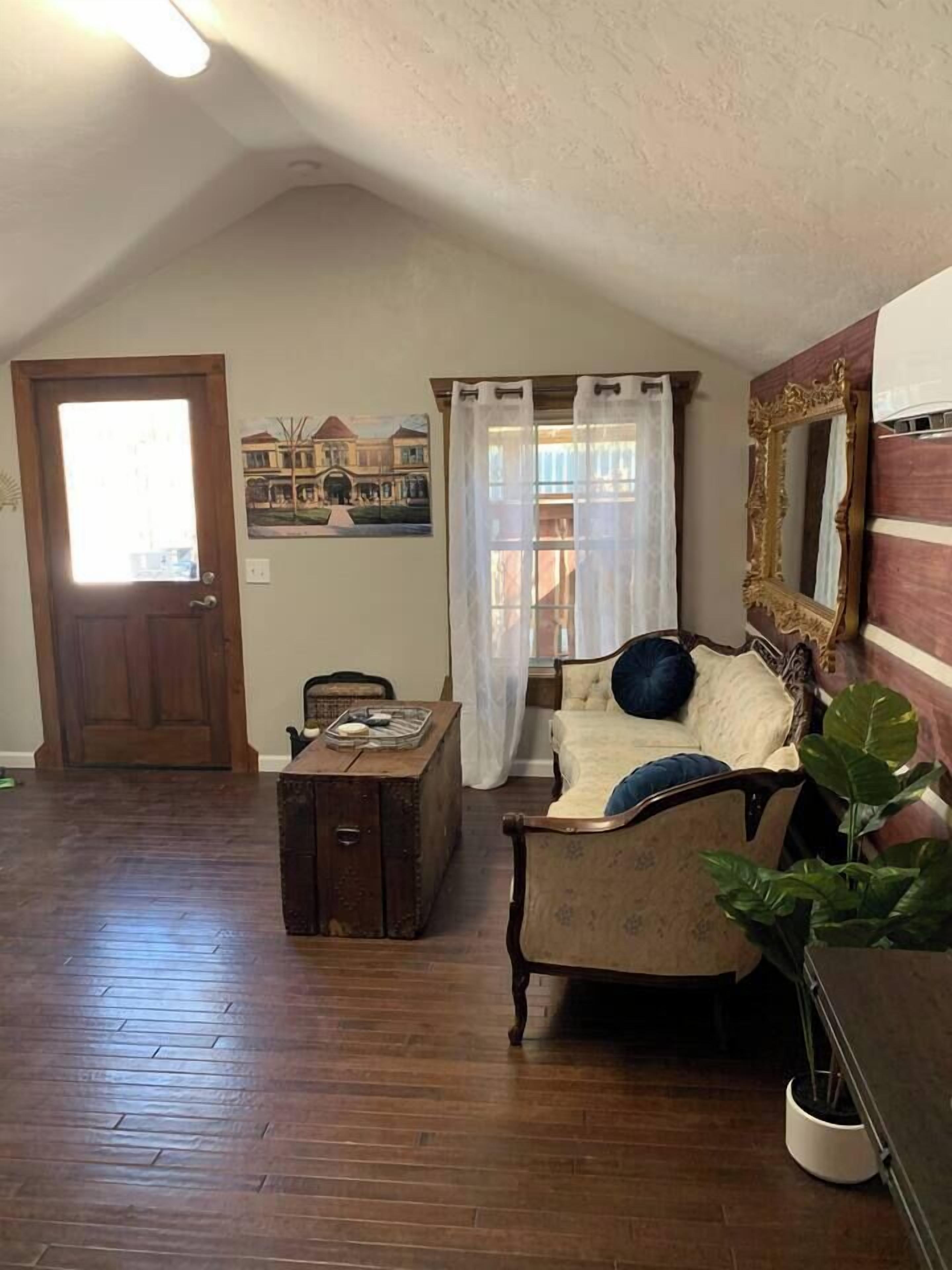 TV connectée, cheminée