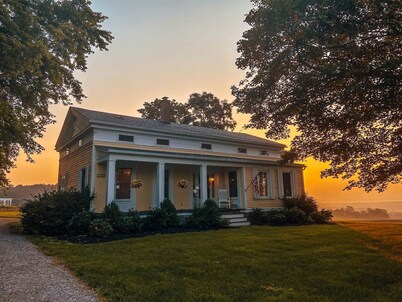 The ultimate cottagecore experience in a serene country setting overlooking USA's #1 State Park