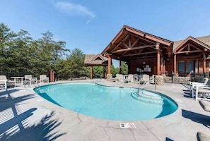 Indoor pool, a heated pool