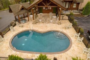 Indoor pool, a heated pool