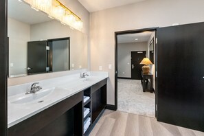 Free toiletries, hair dryer, towels, soap