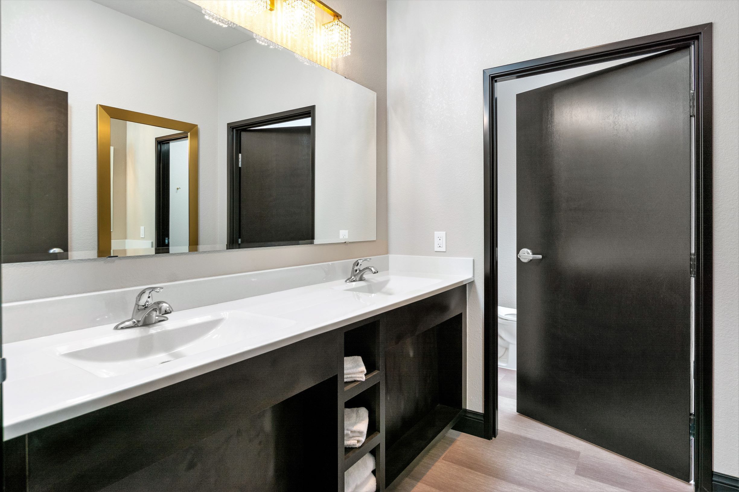 free toiletries, hair dryer, towels, soap