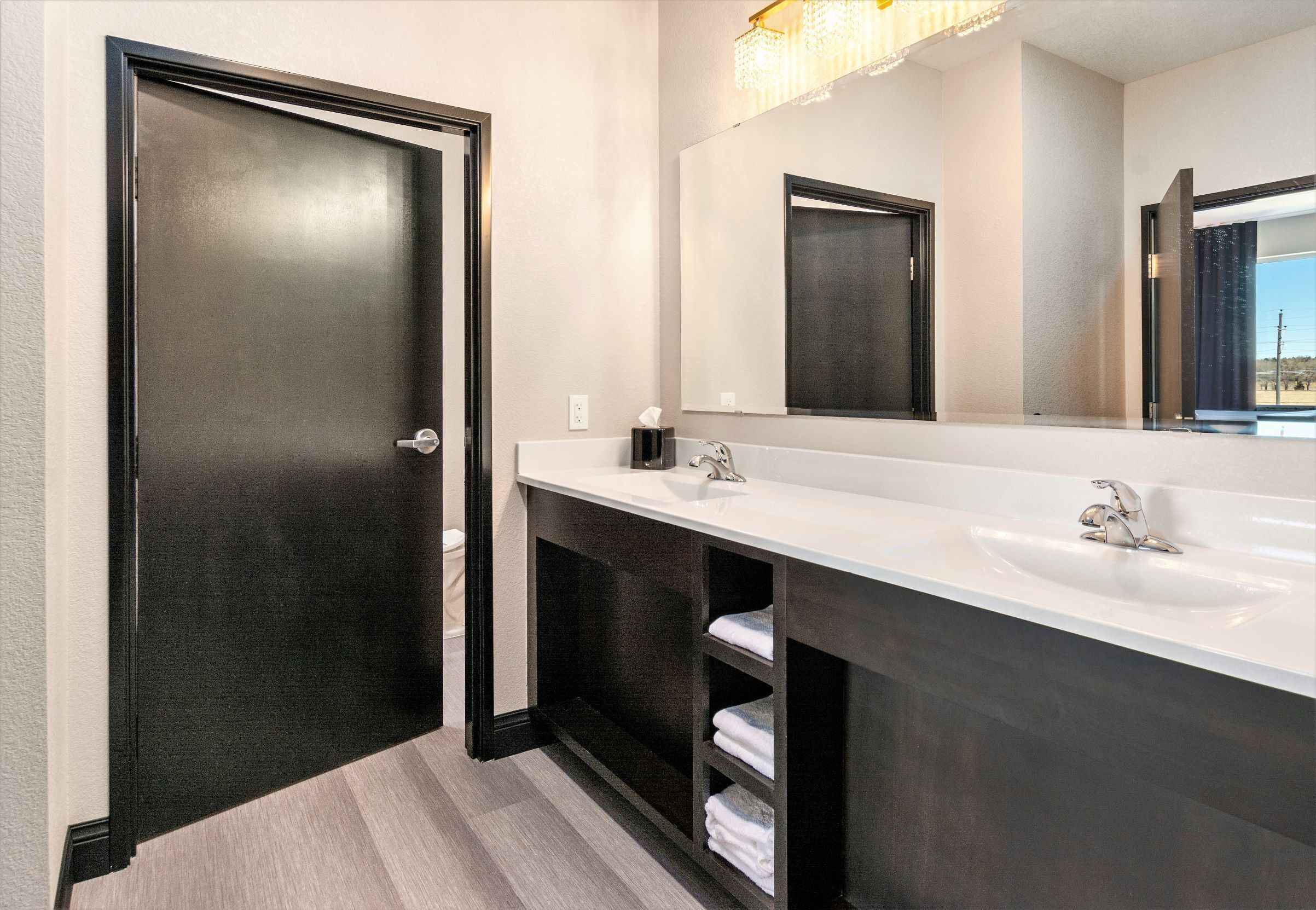 free toiletries, hair dryer, towels, soap