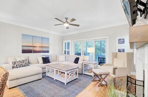 Televisión, tenis de mesa y impresora 