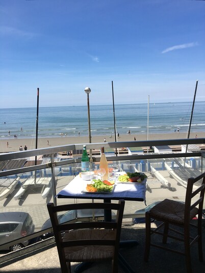 Wimereux VU Panoramique MER 2 Chambres, 2 Balcons 42m2