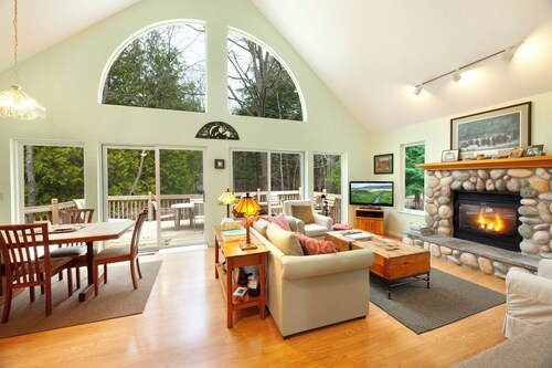 Hiking to Good Harbor Beach. 20 acre paradise.  