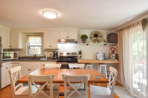 Dining - Great Home with Game Space, 0.8 miles from Cooks Brook Beach! (Eastham)