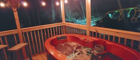 Bain à remous extérieur