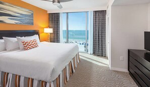 3 bedrooms, iron/ironing board, WiFi, bed sheets - Two Bedroom Deluxe, Luxury Condo, Clearwater Beach, Florida (2277727) (Clearwater)