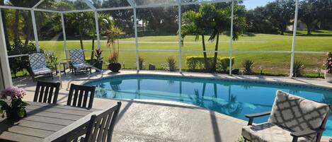 Außenpool, beheizter Pool