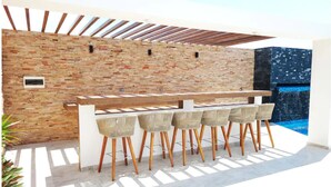 Outdoor dining - Deluxe Studio (Playa del Carmen)