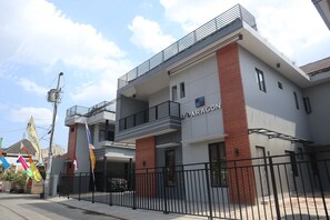 Fassade der Unterkunft