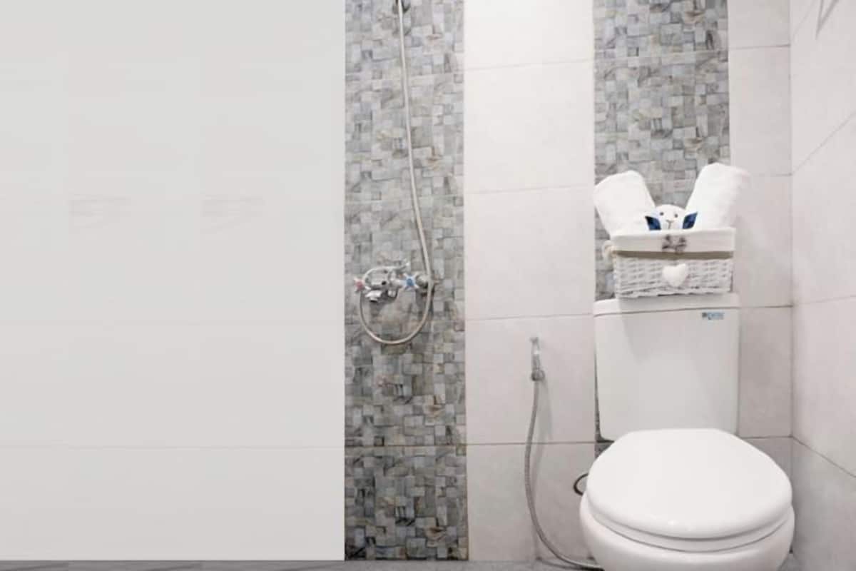 Bathroom | Shower, bidet, towels, soap