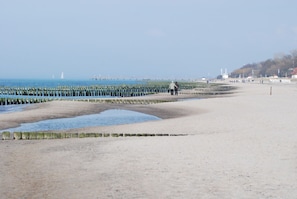 Tæt på stranden