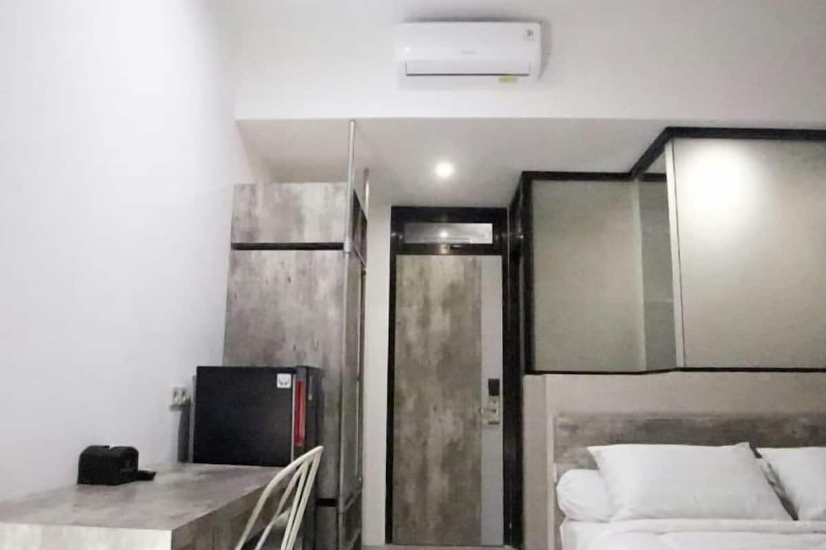 1 dormitorio, escritorio, sistema de insonorización y wifi gratis