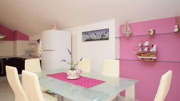 Appartement (Superior Two Bedroom Apartment) | Dineerruimte