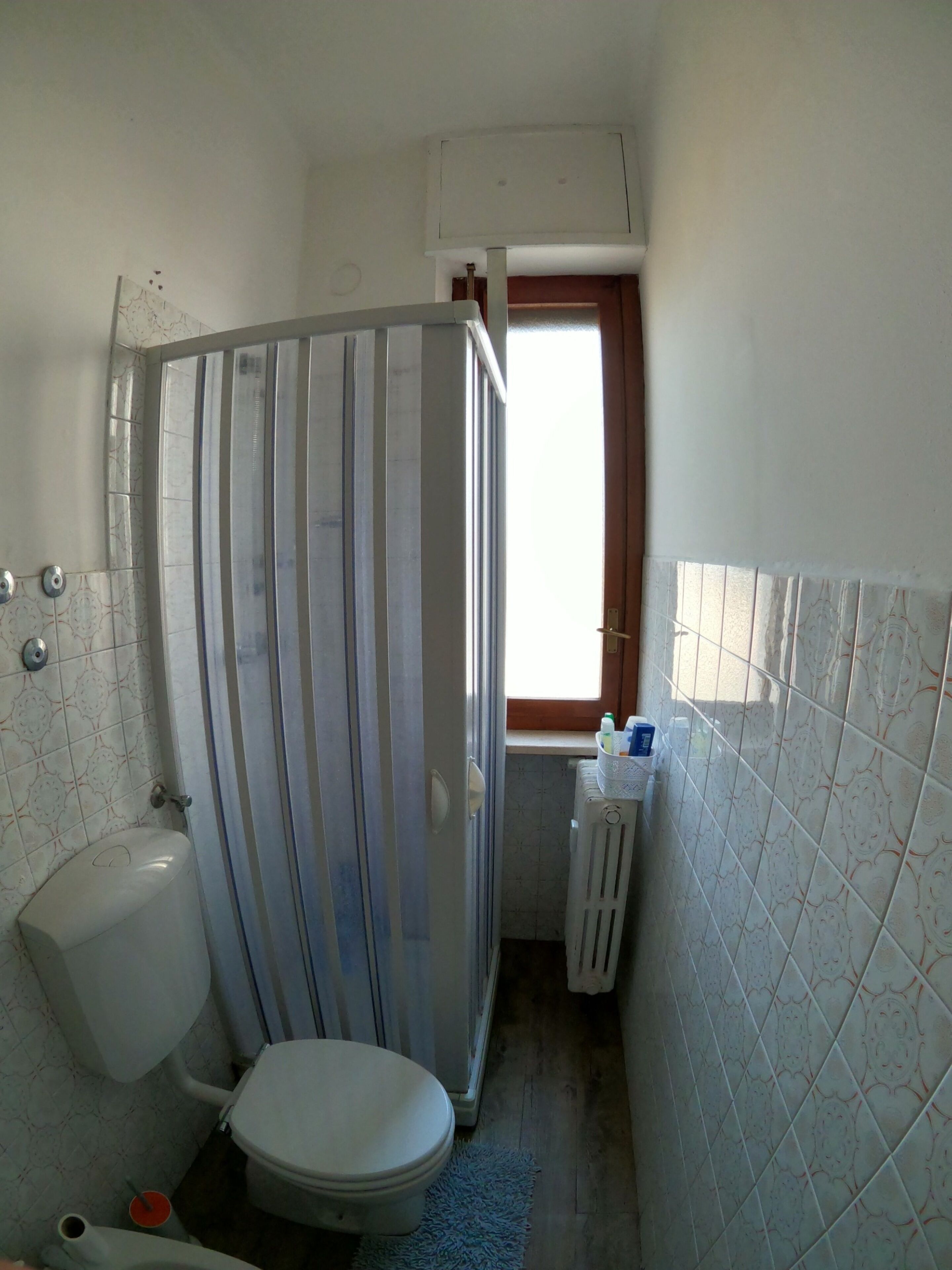 Dusche, Haartrockner, Bidet, Handtücher