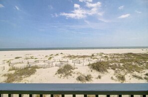 On the beach