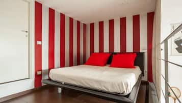 1 habitación, tabla de planchar con plancha, wifi gratis y ropa de cama