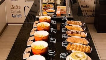 Opções para refeição