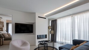 Deluxe-Apartment | 1 Schlafzimmer, Schreibtisch, laptopgeeigneter Arbeitsplatz