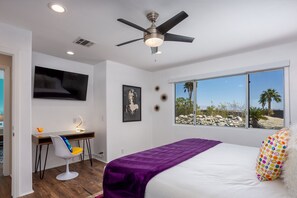 4 bedrooms, desk, iron/ironing board, free WiFi