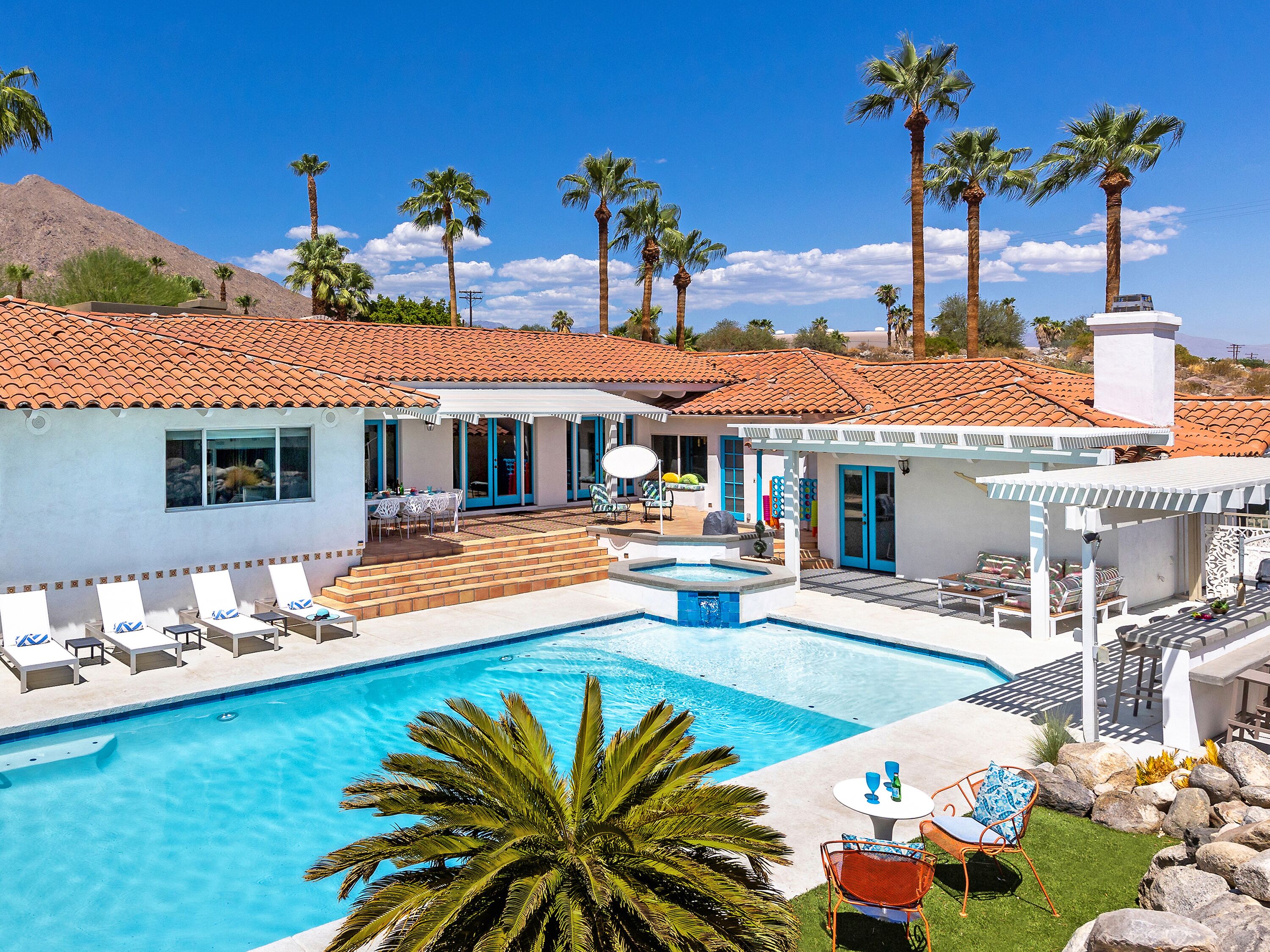 Una piscina climatizada