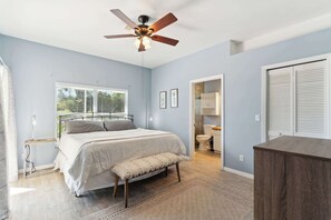 3 dormitorios, escritorio, tabla de planchar con plancha y wifi