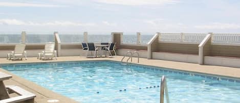 Indoor pool, outdoor pool