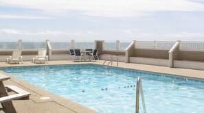 Indoor pool, outdoor pool