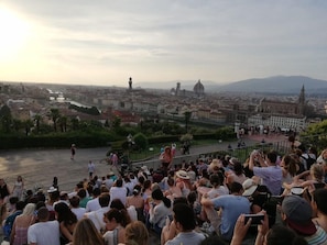 Aussenbereich für Bankette