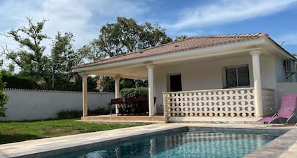 Maison 7 personnes avec piscine privative Ă 5 min Ă pieds de la plage de Moriani