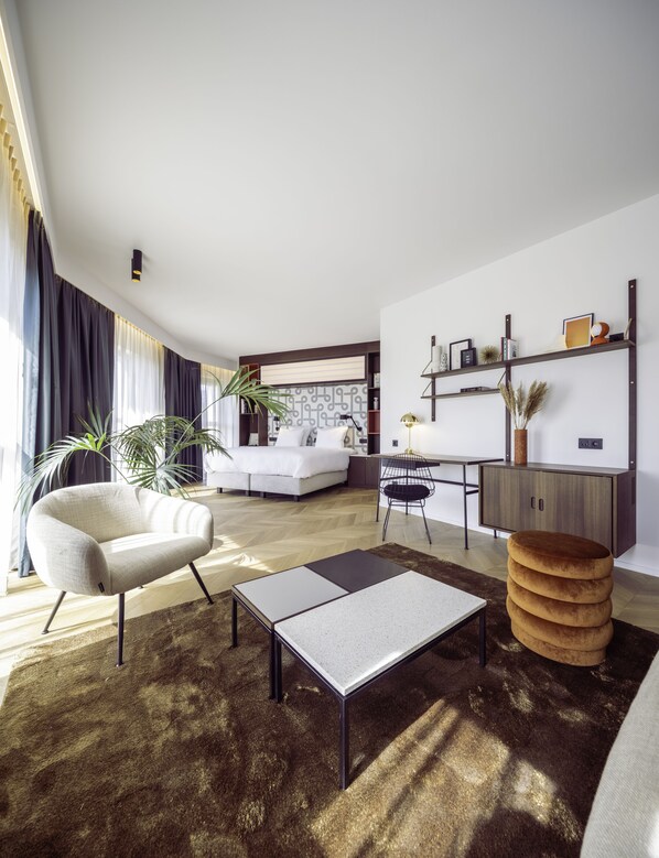 Sängtillbehör av högsta kvalitet och minibar