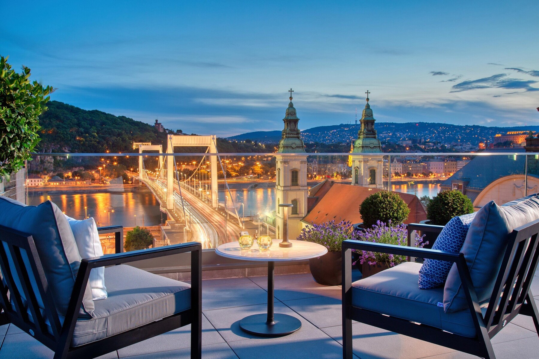 Rooftop terrace