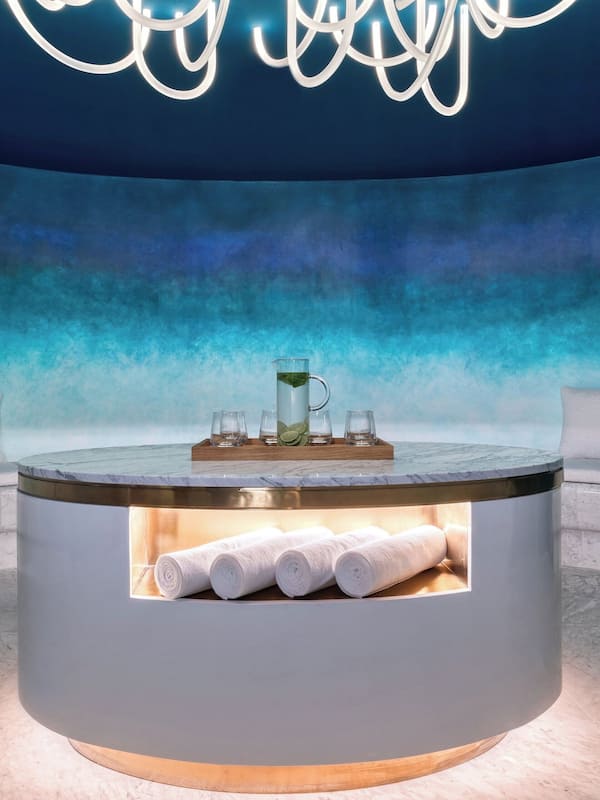 Couples treatment rooms, sauna, steam room, Turkish bath