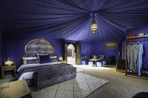 Prestige Tent with shower | In-room safe, free WiFi, bed sheets - Kalyptus Luxury Camp (Lalla Takarkoust)