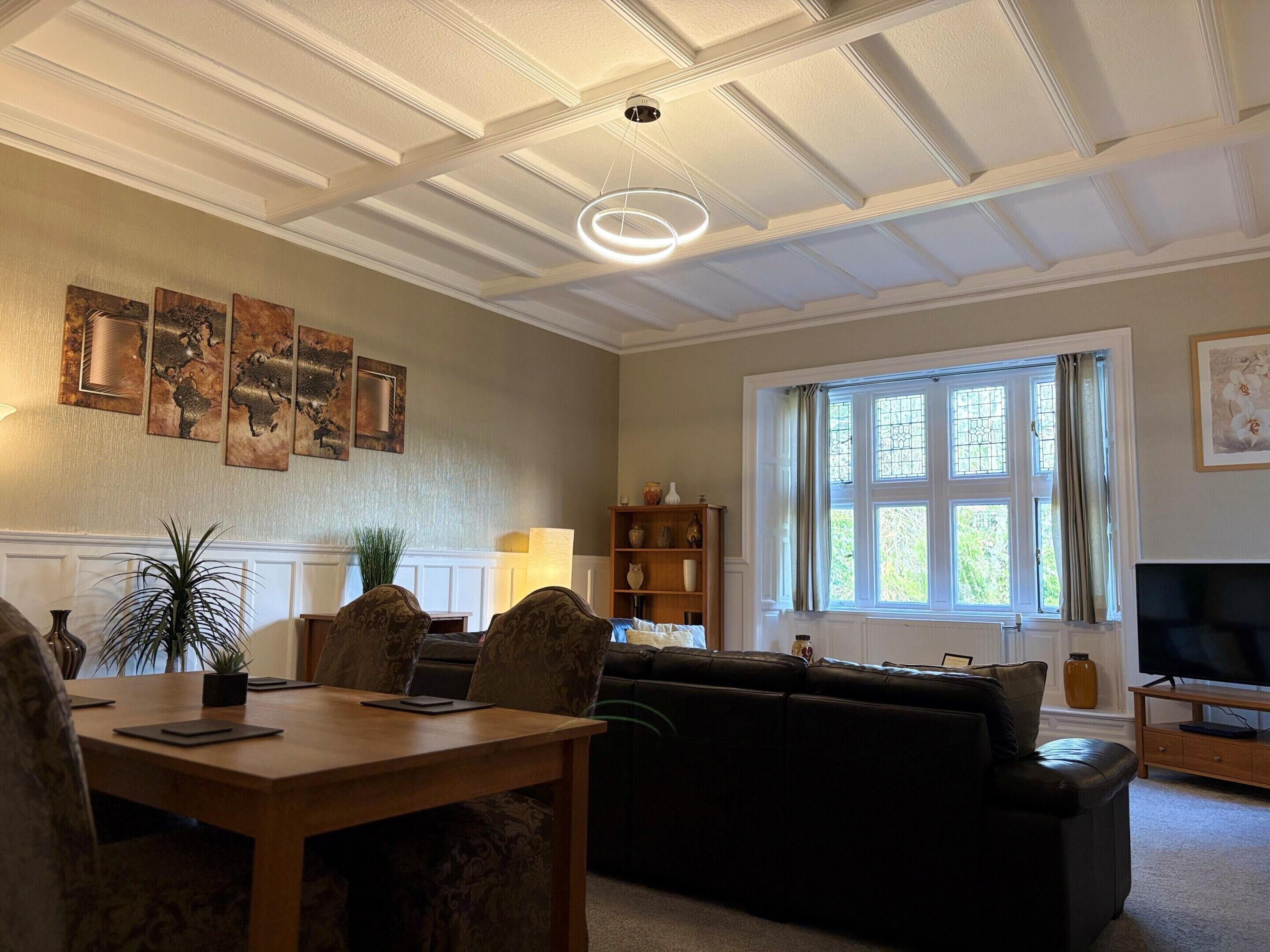 Lyxlägenhet - privat badrum | Lounge