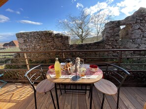 高级双人房, 葡萄庄园景观 (Chambre Malo) | 阳台景观