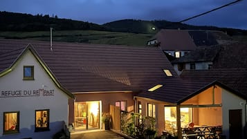 Uitzicht vanuit accommodatie