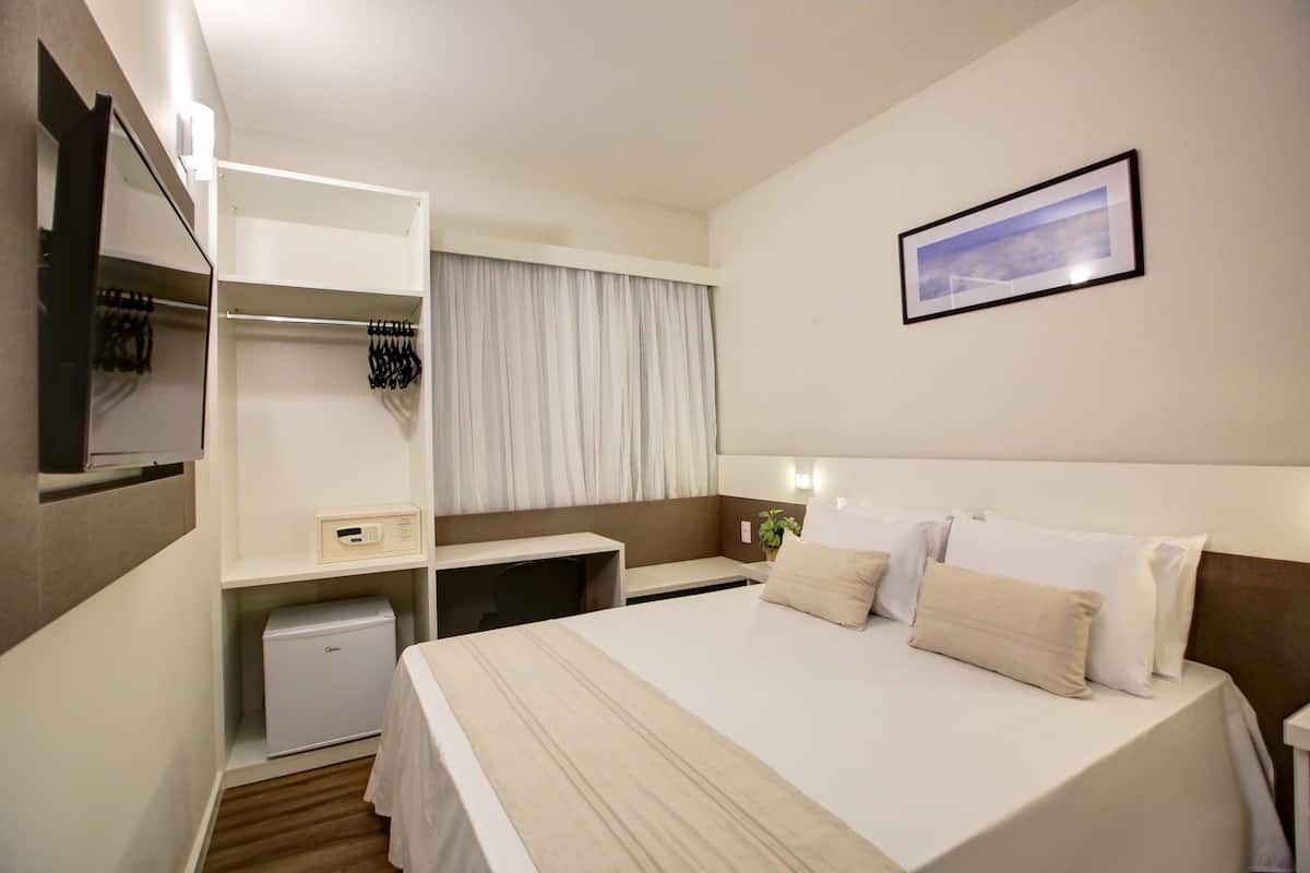 Standard Double Room | Minibar, desk, blackout drapes, free WiFi