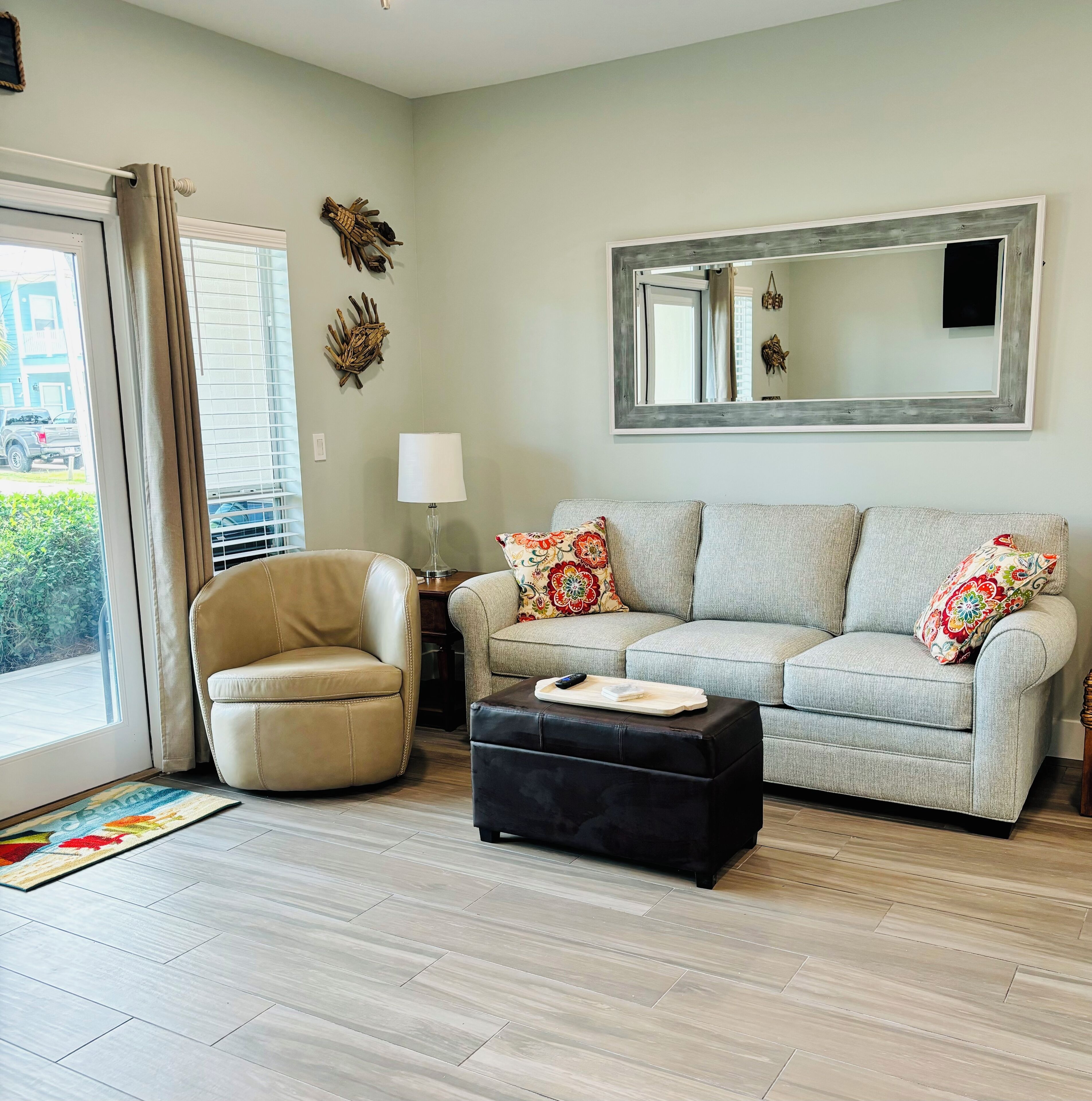 Updated Caribbean Dunes Crystal Beach Condo! Steps to the Beach!