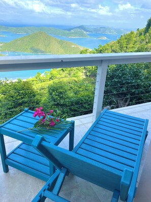 Property grounds - EPIC views from every room! Large 2-Bed, 2-Bath with AC and Solar! (Coral Bay)