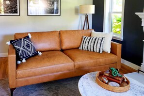 TV, fireplace - Ski, Shop & Explore: Walkable Midtown Reno Oasis! (Reno)