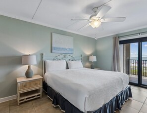 Primary Bedroom - King Bed - Ocean Breeze West #204 | Unbelievable Beach Views! (Perdido Key)