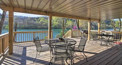 Expansive Cotter Cabin on White River w/ Deck!