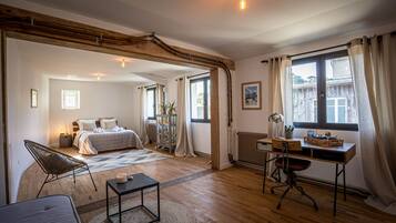 6 chambres, fer et planche Ă repasser, Wi-Fi gratuit, draps fournis