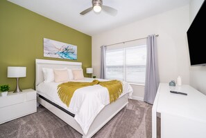 5 bedrooms, iron/ironing board, free WiFi, bed sheets