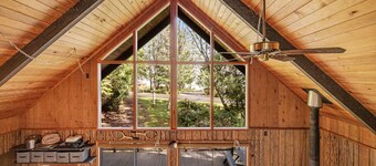 Dreamy Island Cabin W/ Lofted Layout, Wood Stove, Shared Pool & More - 1 Dog OK