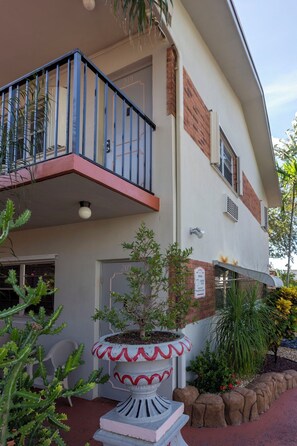 Fassade der Unterkunft