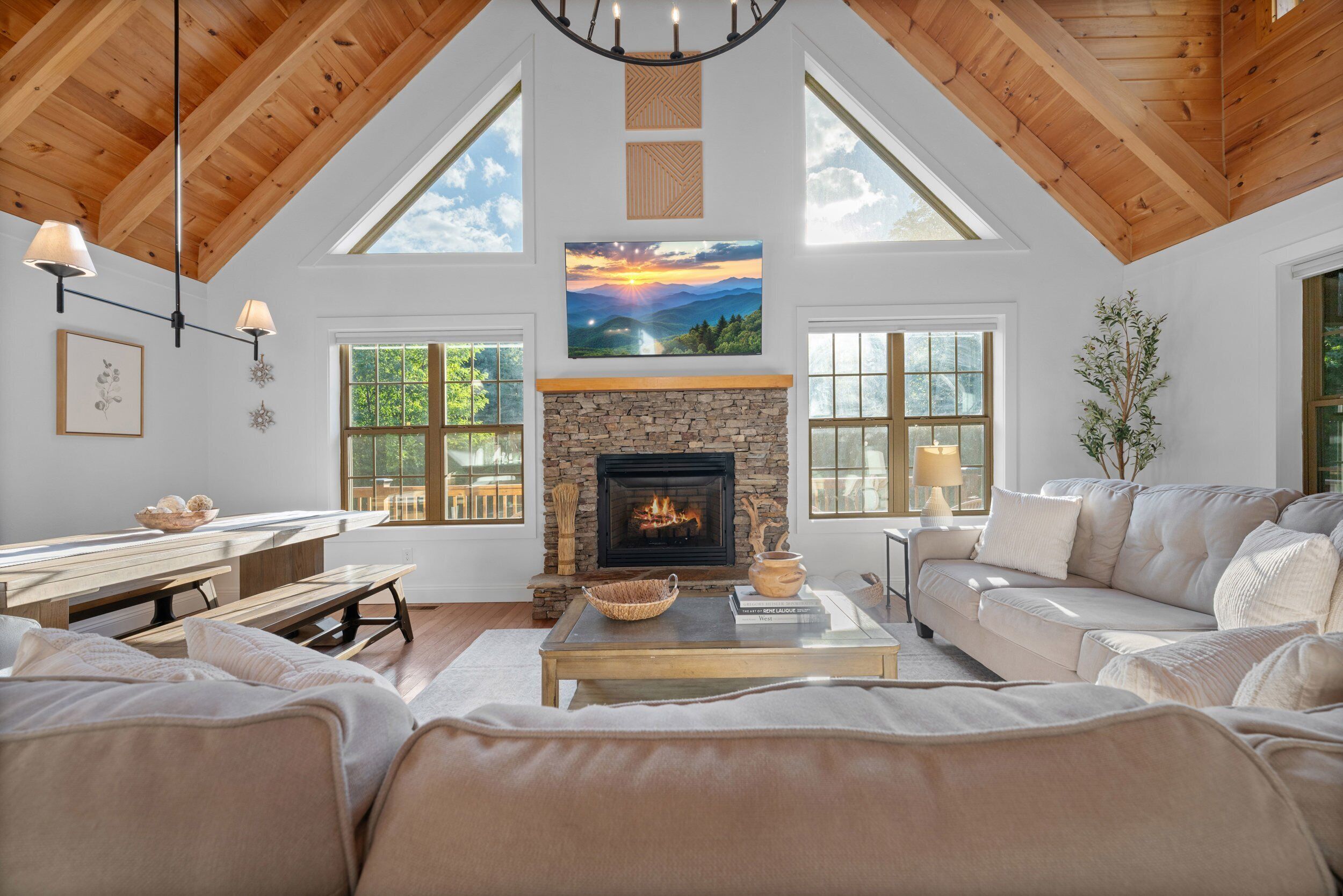 智能電視、壁爐、電子遊戲、乒乓球設施